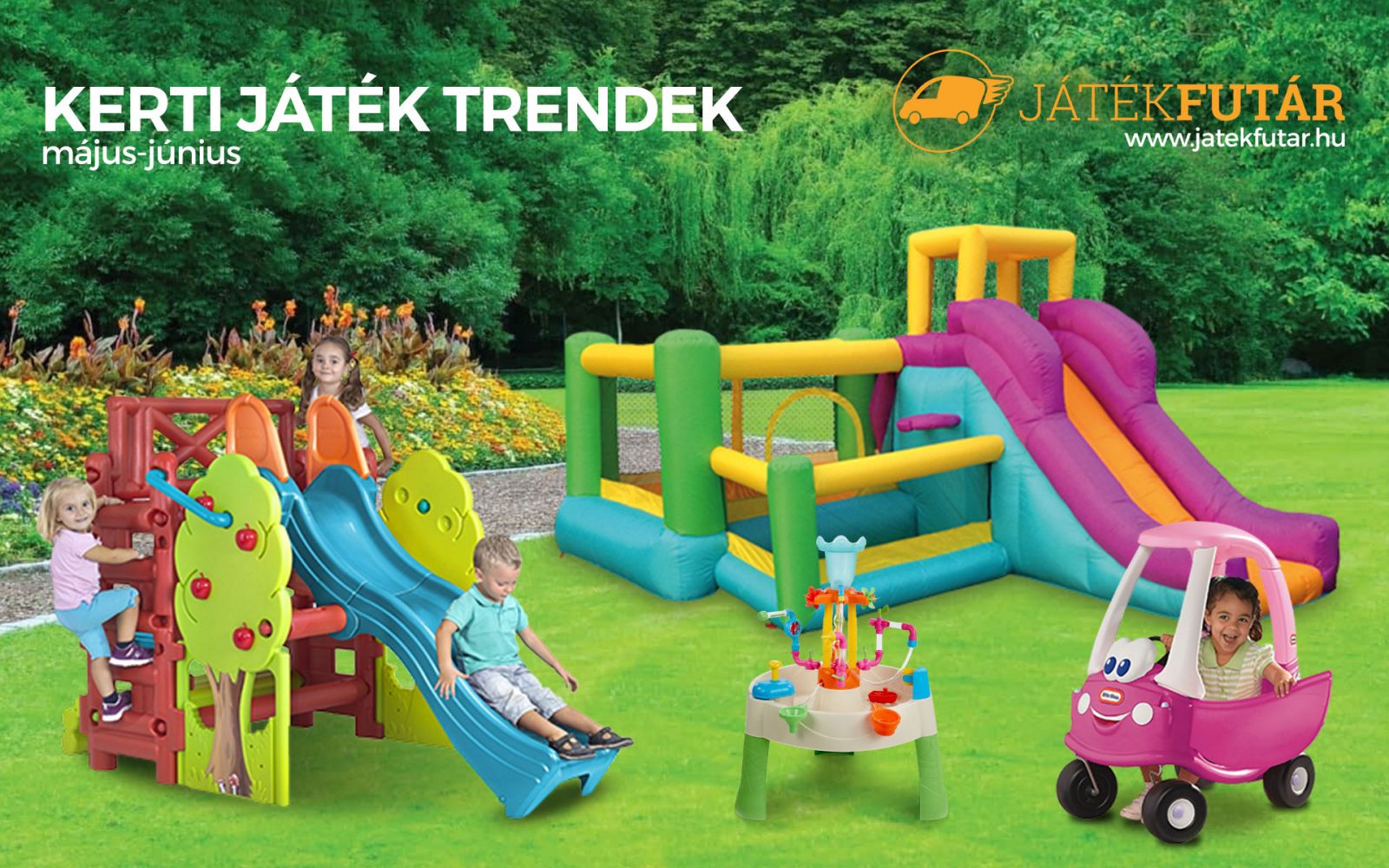 Nyáron a kertben játszik - Télen egészségesebb és ügyesen fejlődik